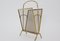 Faux Bamboo Magazine Rack from Maison Bagues, 1940s 8