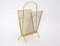 Faux Bamboo Magazine Rack from Maison Bagues, 1940s 2