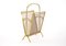 Faux Bamboo Magazine Rack from Maison Bagues, 1940s, Image 1