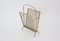 Faux Bamboo Magazine Rack from Maison Bagues, 1940s 6