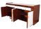 Art Deco Italian Walnut & Mahogany Credenza, Image 3