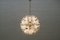 Brass Dandelion Ceiling Lamp by Emil Stejnar for Rupert Nikoll, 1960s, Image 2