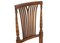 Chaises Chiavari Mid-Century en Noyer et Paille, Set de 6 3