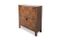 Vintage Brutalist Bar Cabinet in Stained Oak 6