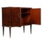 Credenza Mid-Century de nogal nudoso, Imagen 2