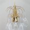 Lámpara de araña de cristal de Murano de Mazzega, años 70, Imagen 4