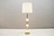 Austrian Hollywood Regency Brass and Crystal Floor Lamp, 1960s 2