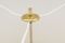 Lámpara de pie austriaca Hollywood Regency de latón y cristal, años 60, Imagen 9
