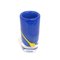 Vaso in cristallo blu e giallo di Torstensson per Stombergshyttan, Svezia, anni '70, Immagine 5