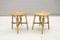 Mid-Century Bambus & Rattan Hocker, 1960er, 2er Set 4