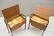 Scandinavian Sewing Boxes/Nightstands on Wheels, 1960s, Set of 2 8