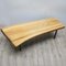 Vintage Tree Trunk Table on Metal Feet 10