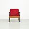 Lounge Chairs in Red, 1950s, Set of 2, Image 2