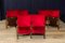 Vintage Two-Seater Stall Theatre Chair, Image 1