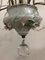 Vintage Kristallglas & Porzellan Kronleuchter 13