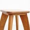 French Wooden Stool, 1950s 3