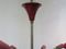 Lampada da soffitto Flower Petal in bachelite e alluminio, anni '50, Immagine 8