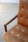 Office Chair in Cognac Leather from Lübke, 1960s 5