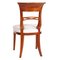 Vintage Stuhl aus Kirschholz im Biedermeier Stil 3