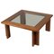 Vintage Coffee Table in Lacquered Walnut, Image 1