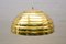 Large Brass Pendant Lamp from Vereinigte Werkstätten München, 1960s 5