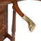 Tavolino da caffè Art Deco con piedi intagliati a mano, Immagine 6