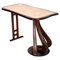 Italian Walnut Side Table 1