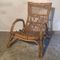 Large French Bamboo & Rattan Armchair, 1960s 2
