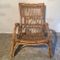 Large French Bamboo & Rattan Armchair, 1960s 3