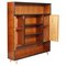 Cherrywood Bookcase with 2 Doors by Guglielmo Urlich for Arca-Mi, 1940s 2