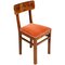 Art Deco Walnut Chairs, Set of 2, Image 4