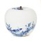 Limited Edition Peacock Hand Painted Apple by Sabine Struycken for Royal Delft, Image 2