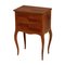 Vintage Italian Walnut & Maple Nightstand, 1940s 1