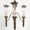 Art Deco Chandelier and Sconces, Set of 3 3