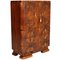 Art Deco Burl & Walnut Cabinet by Crafts Cantu, 1930s, Image 1