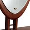 Mid-Century Teak Wall Console with Mirror by Clausen & Søn, 1960s, Image 6