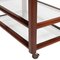 Mid-Century Modern Mahogany Bar Cart by Gianfranco Frattini for Saporiti, 1960s 4