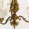 Baroque Burnished Brass Chandelier with Three Lights, Image 2