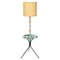 Art Deco Tripod Floor Lamp with Coffee Table, Image 1