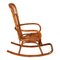 Mid-Century Italian Bamboo Rocking Chair 2