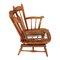 Chiavari Chestnut Rocking Chairs with Springs, 1930s, Set of 2, Image 4