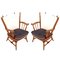 Chiavari Chestnut Rocking Chairs with Springs, 1930s, Set of 2 1