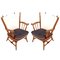 Chiavari Chestnut Rocking Chairs with Springs, 1930s, Set of 2, Image 1