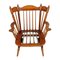 Chiavari Chestnut Rocking Chairs with Springs, 1930s, Set of 2 3