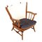 Chiavari Chestnut Rocking Chairs with Springs, 1930s, Set of 2, Image 2