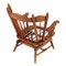 Chiavari Chestnut Rocking Chairs with Springs, 1930s, Set of 2 5