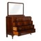 Art Deco Walnut Dresser with Mirror 2