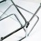 Mid-Century Modern Crystal and Chrome Nesting Tables, Set of 2, Image 2