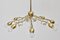 Viennese Brass Crystal Eight-Armed Chandelier by J. & L. Lobmeyr, 1950s, Image 4