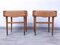 Mid-Century Italian Maple Bedside Tables, 1950s, Set of 2, Image 5